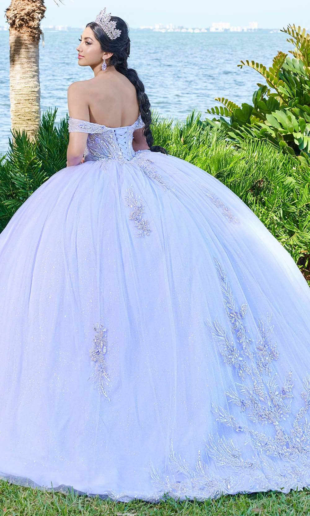 Fiesta Gowns 56493 - Sequin Embellished Off-Shoulder Ballgown Ball Gowns