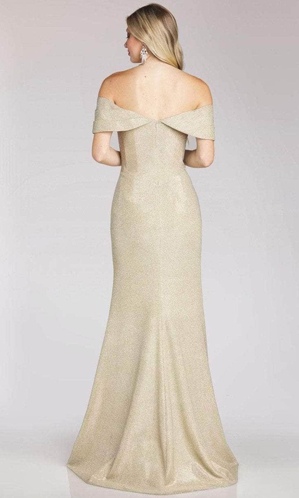 Gia Franco 12155 - Cross Midriff Evening Dress Special Occasion Dress