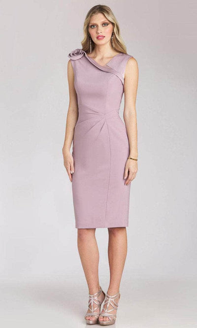 Gia Franco 12162 - Rosette Accent Cocktail Dress Special Occasion Dress 6 / Mauve