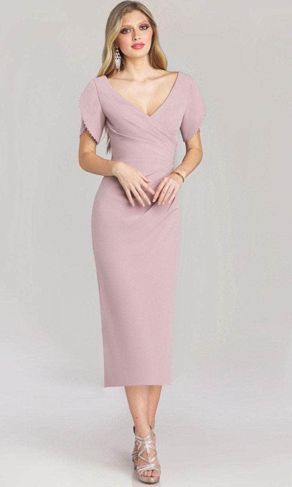 Gia Franco 12202 - Tulip Sleeve Cocktail Dress Special Occasion Dress 4 / Mauve