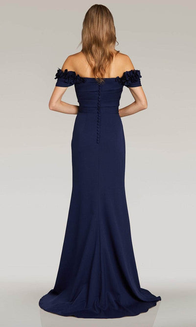 Gia Franco 12220 - Applique Off Shoulder Evening Dress Evening Dresses 