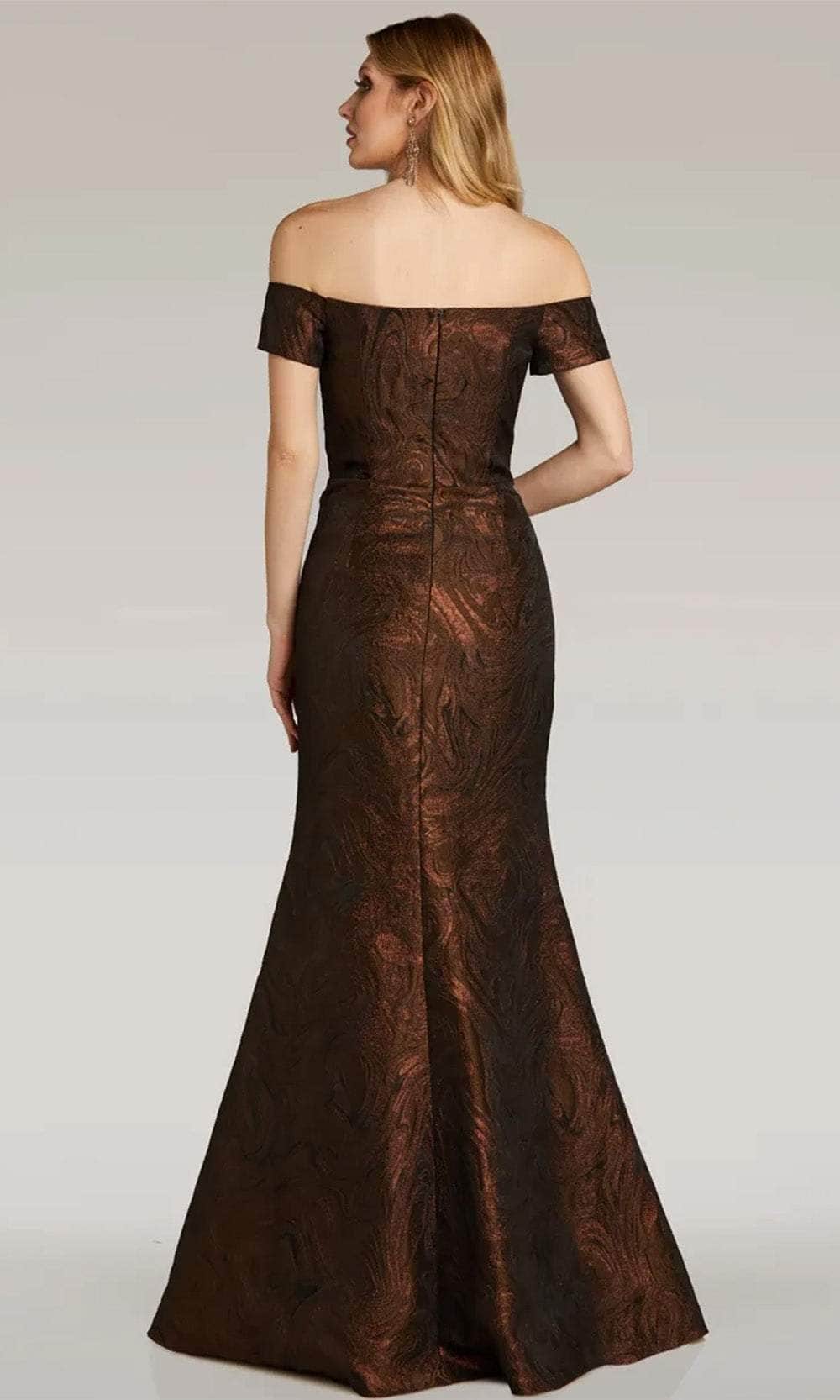 Gia Franco 12300 - Bow Detailed Evening Dress Evening Dresses 