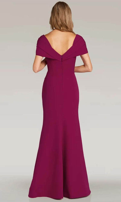 Gia Franco 12304 - Draped V-Neck Evening Dress Evening Dresses 