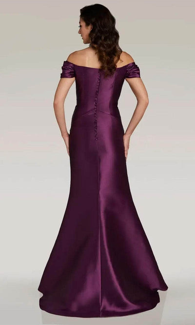 Gia Franco 12370 - Off Shoulder Mikado Evening Dress Evening Dresses 