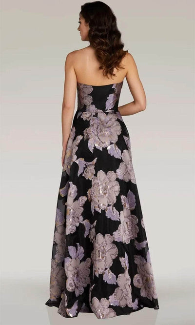 Gia Franco 12373 - Strapless Floral Evening Dress Evening Dresses 