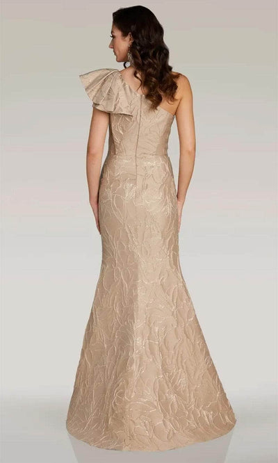 Gia Franco 12375 - Flutter Sleeve Embossed Evening Dress Evening Dresses 
