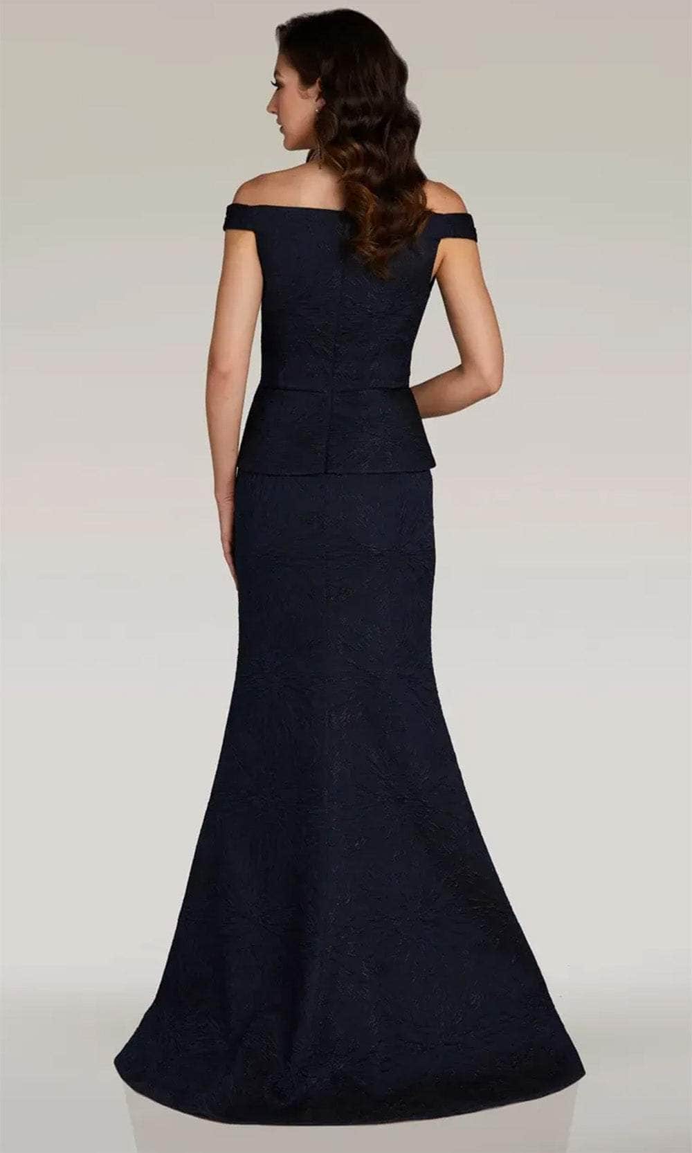 Gia Franco 12383 - Peplum Off Shoulder Evening Dress Evening Dresses 