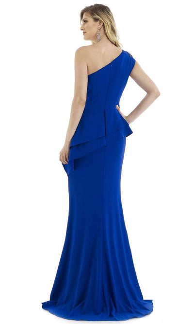 Gia Franco - 12977 Beaded Cap Sleeve Asymmetrical Peplum Dress Evening Dresses