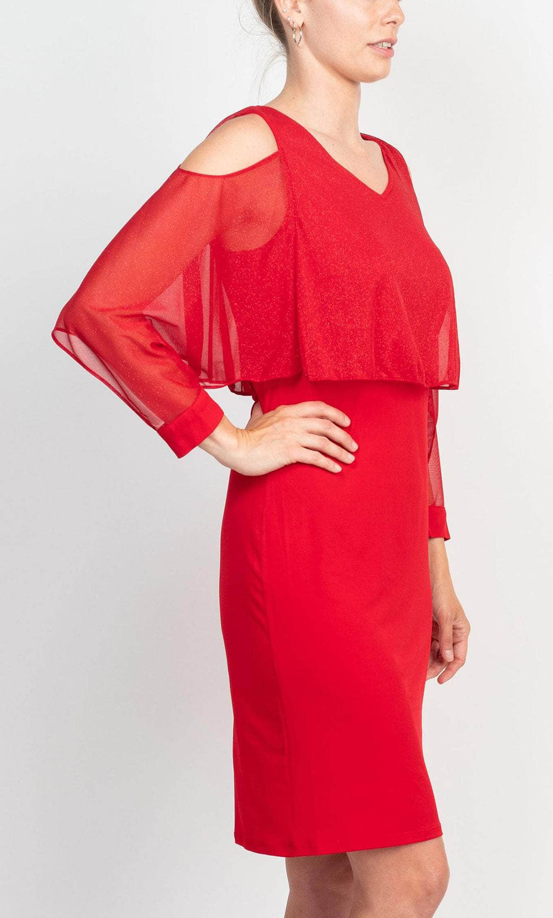 Glamour GGM085 - Cold Shoulder Dress Glamour GGM085 - Cold Shoulder Dress