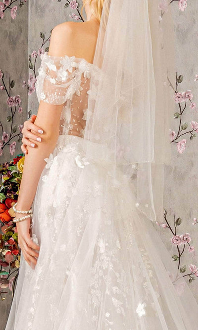 GLS by Gloria Bridal GL3423 - Cathedral Illusion Wedding Gown Wedding Dresses
