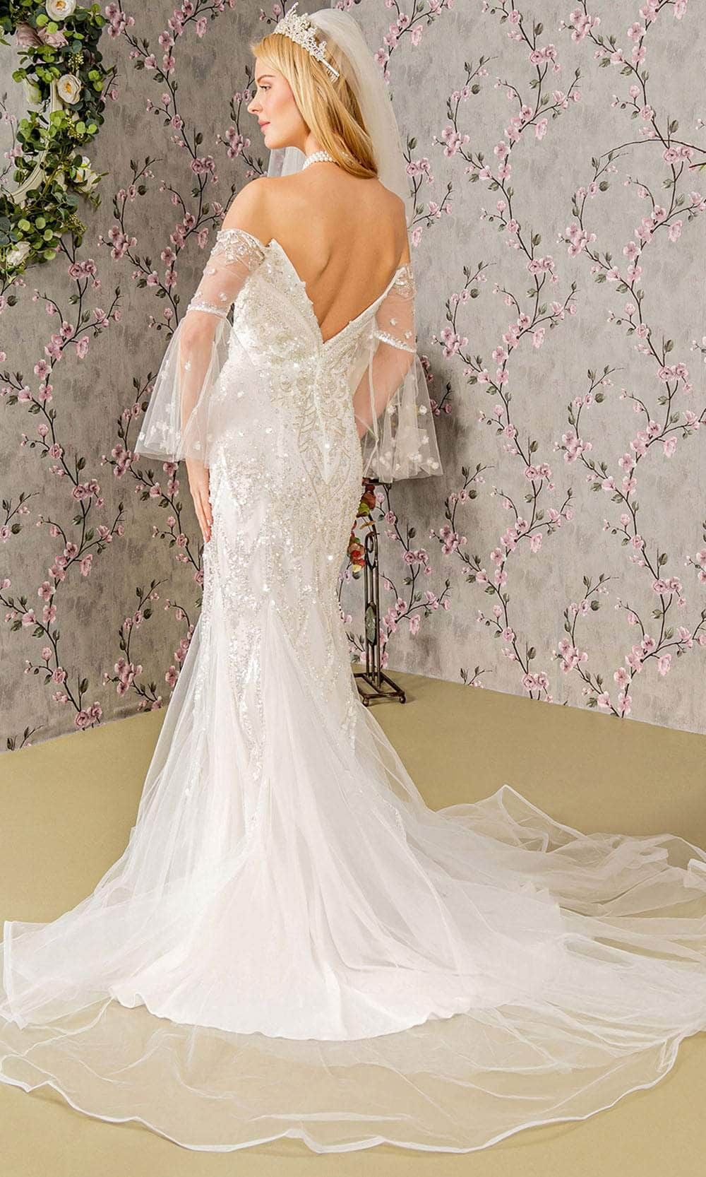 GLS by Gloria Bridal GL3426 - Fitted Mermaid Wedding Dress Wedding Dresses