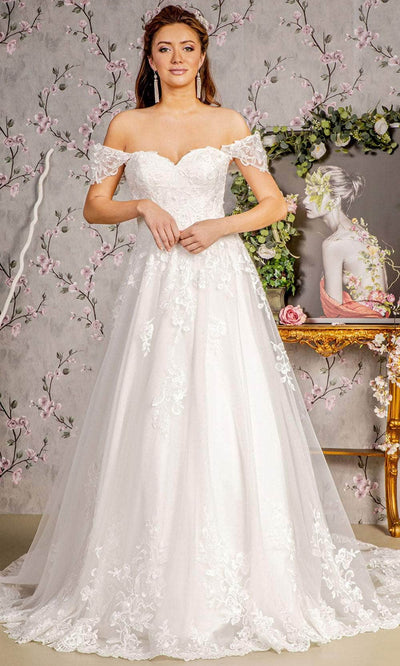 GLS by Gloria Bridal GL3481 - Sweetheart A-Line Gown Wedding Dresses XS / White