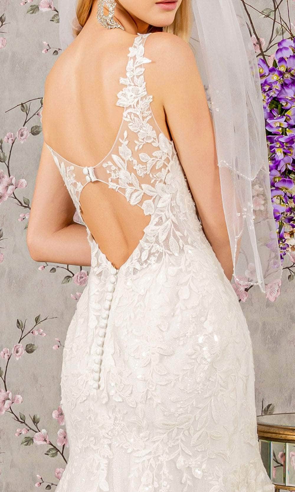 GLS by Gloria Bridal GL3487 - Sleeveless Mermaid Bridal Gown Wedding Dresses