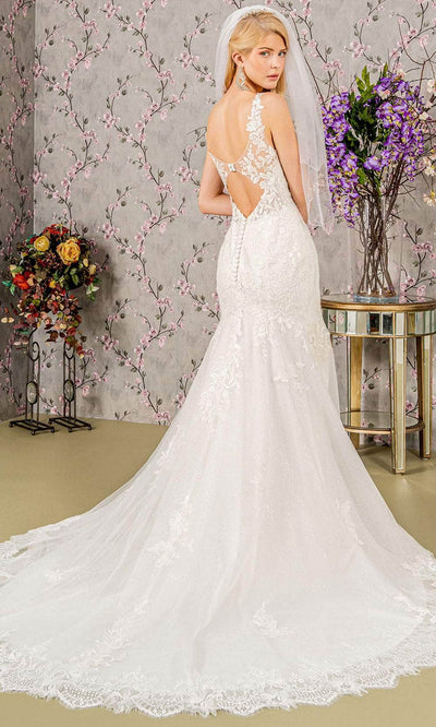 GLS by Gloria Bridal GL3487 - Sleeveless Mermaid Bridal Gown Wedding Dresses