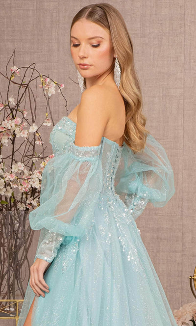 GLS by Gloria GL3118 - Sweetheart Sequin Mesh Prom Gown Special Occasion Dress