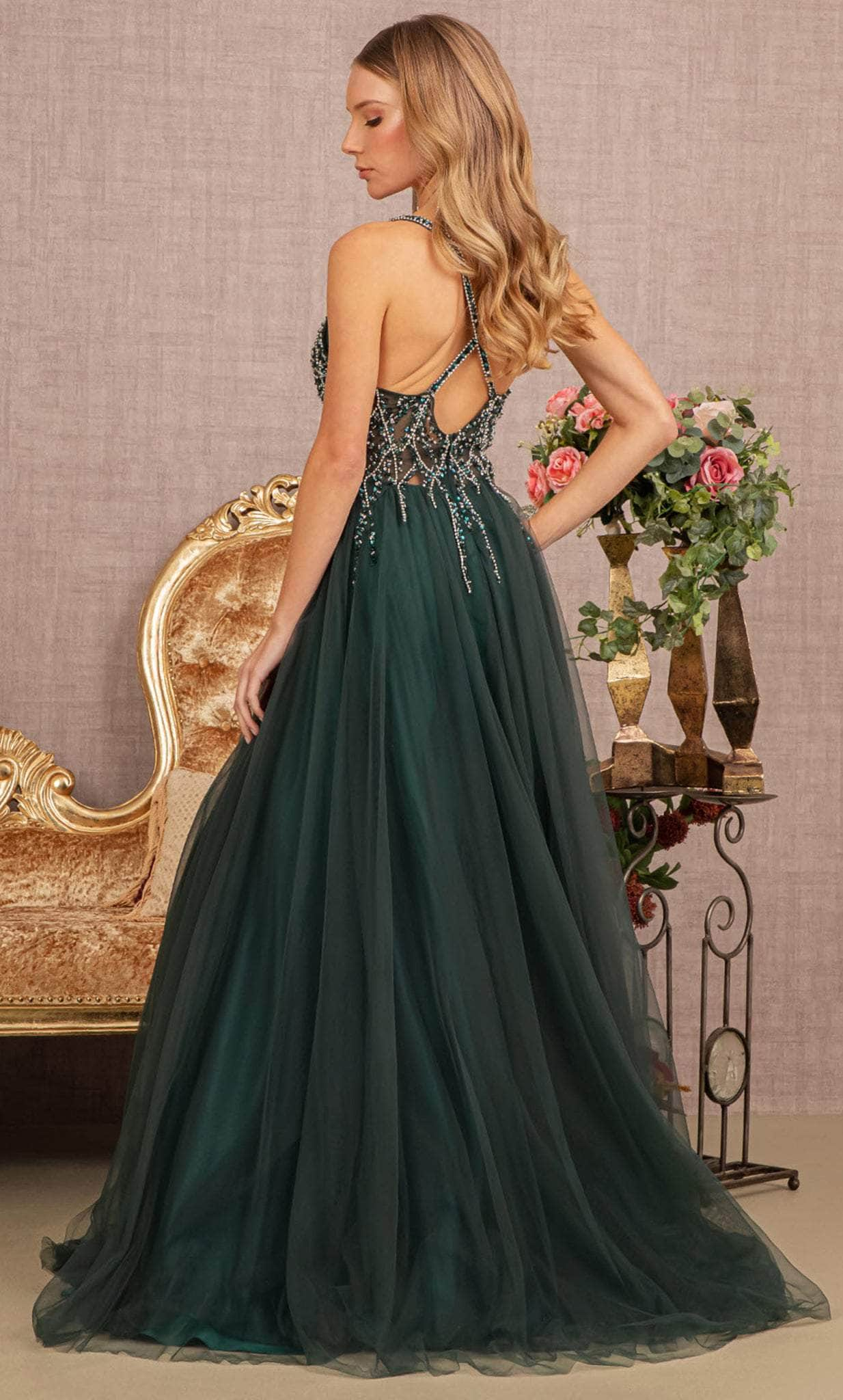 GLS by Gloria GL3137 - Tulle Skirt Prom Gown Special Occasion Dress