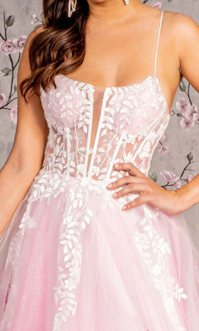 GLS by Gloria GL3249 - Sleeveless Lace-Up Gown Prom Dresses