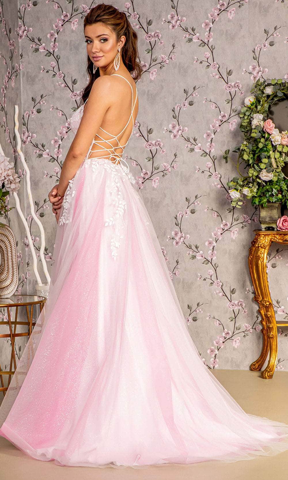 GLS by Gloria GL3249 - Sleeveless Lace-Up Gown Prom Dresses