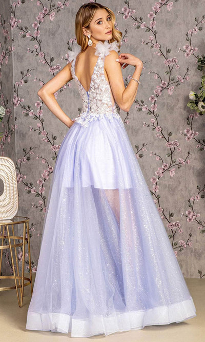 GLS by Gloria GL3393 - Embroidered Sleeveless Gown Prom Dresses