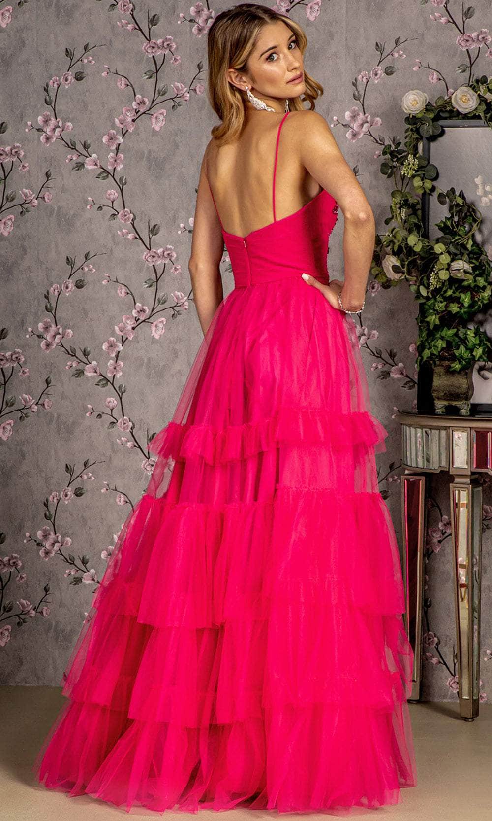 GLS by Gloria GL3452 - Sequin Empire Evening Dress Evening Dresses