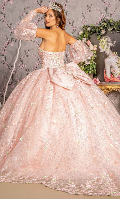 GLS by Gloria GL3466 - Strapless Embellished Gown Ball Gowns