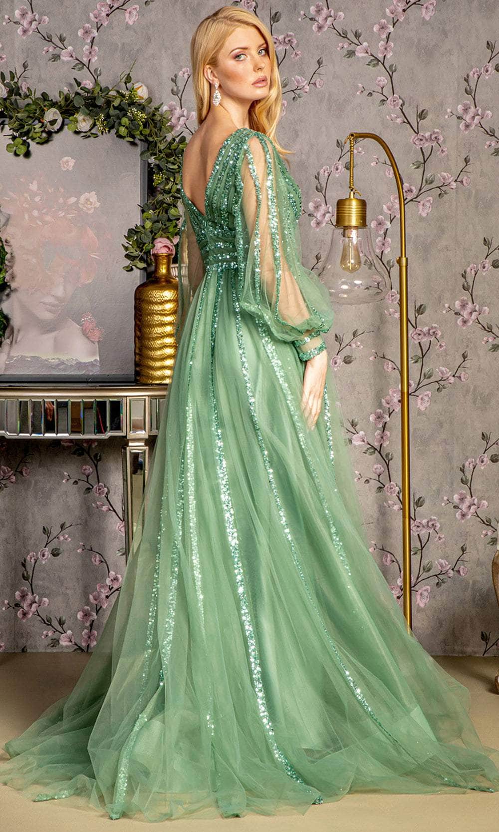 GLS by Gloria GL3495 Prom Dress - Mauve | NewYorkDress GLS by Gloria GL3495 Prom Dress - Mauve | NewYorkDress