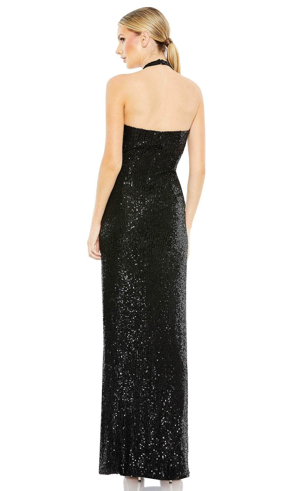 Ieena Duggal 11279 - Halter Neck Sequined Evening Dress Special Occasion Dress