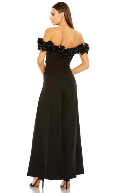 Ieena Duggal 11763 - Off Shoulder Jumpsuit