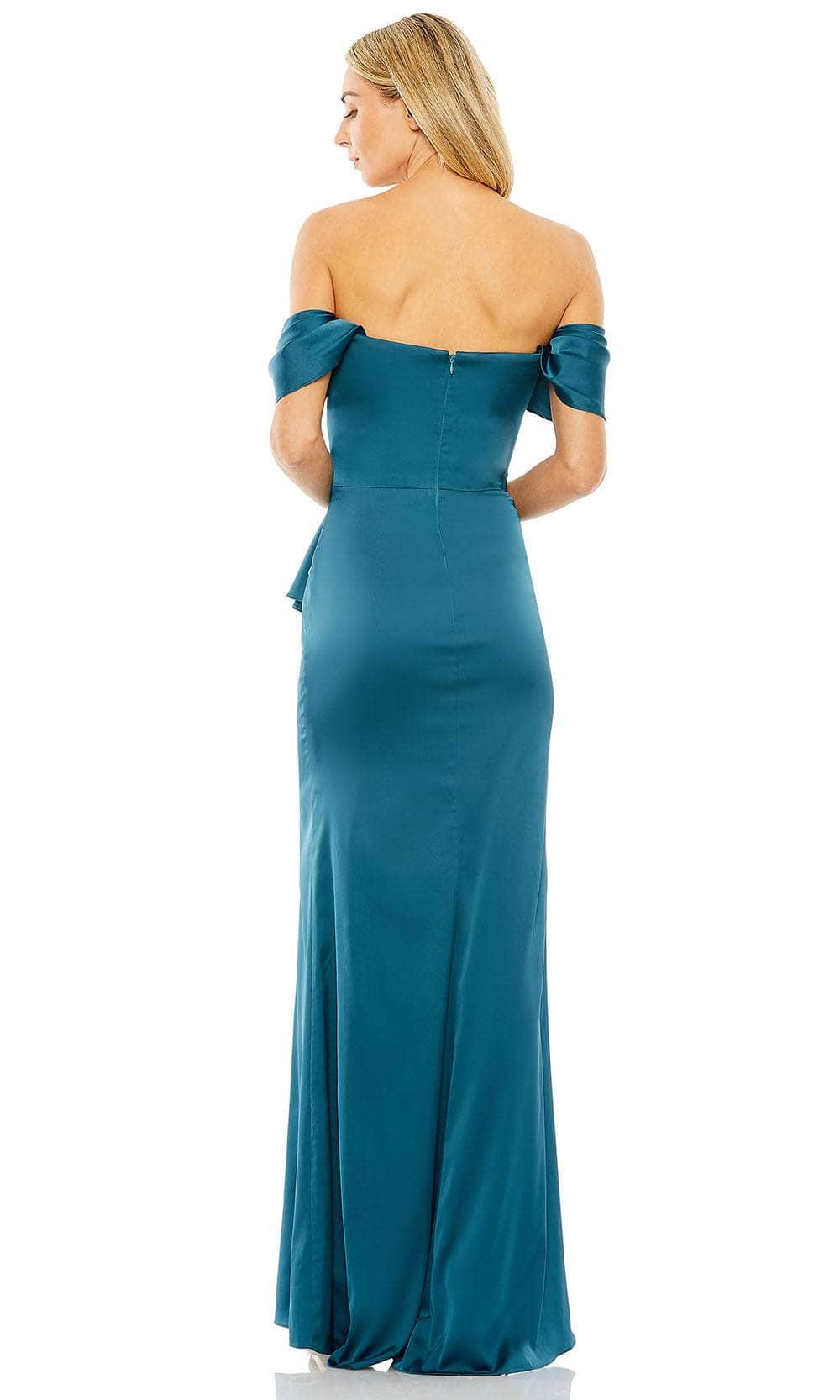 Ieena Duggal 20678 - Draped Evening Gown