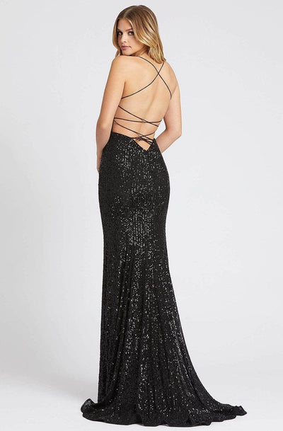 Ieena Duggal 26269I - Strappy Tie Back Prom Gown Prom Dresses