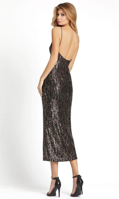 Ieena Duggal - 26447 Sequin Fitted Mid-Length Dress Evening Dresses