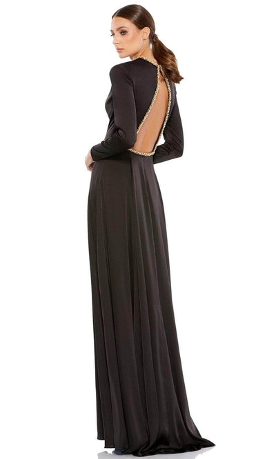 Ieena Duggal - 26524 Crystal Trim A-Line Gown Evening Dresses