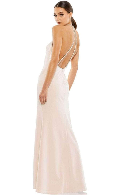Ieena Duggal 26580 - Rhinestone Accented Halter Neckline Formal Dress Special Occasion Dress