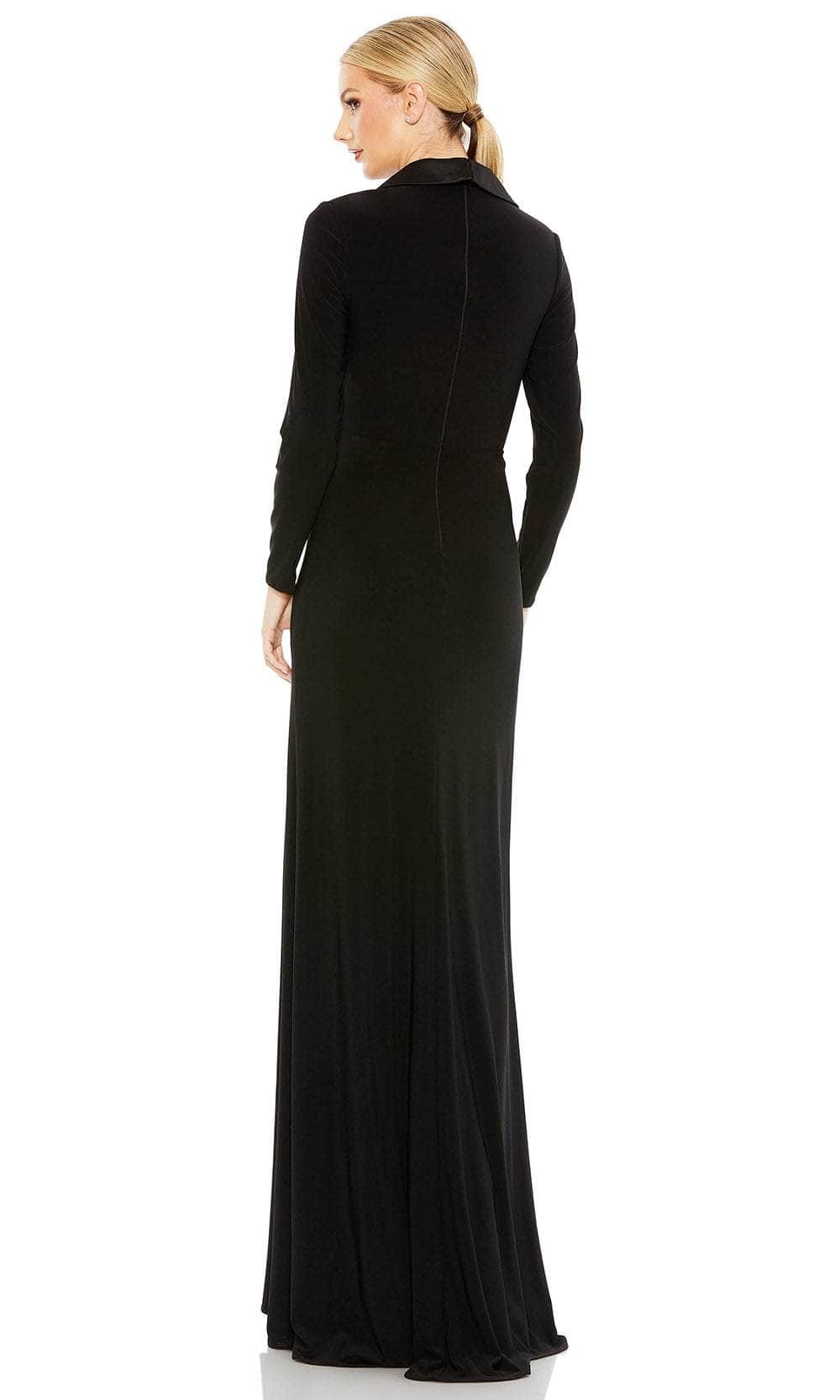 Ieena Duggal 26731 - Faux Tuxedo Long Sleeve Evening Dress Mother of the Bride Dresses