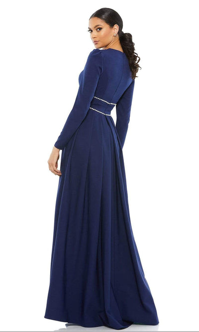 Ieena Duggal - 55705 Long Sleeve Jeweled A-Line Dress Mother of the Bride Dresses
