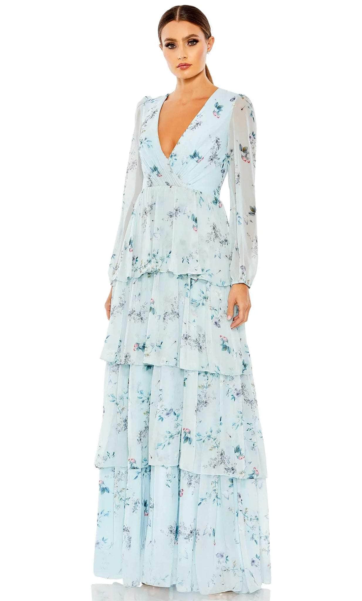 Ieena Duggal 55815 - Long Sleeve Dress