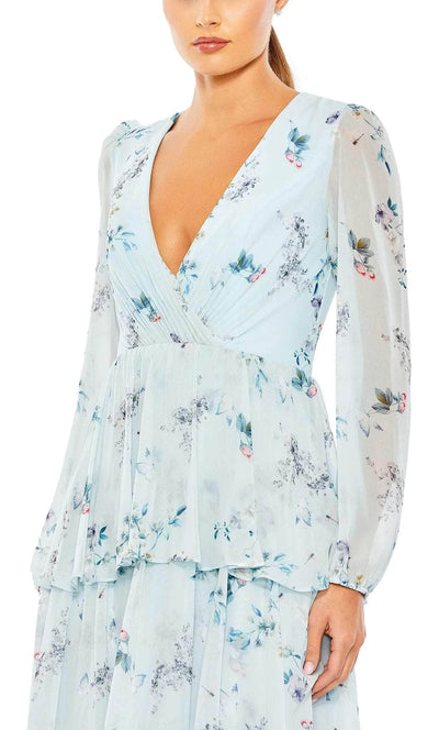 Ieena Duggal 55815 - Long Sleeve Dress