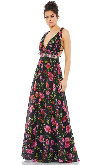 Ieena Duggal 9156 - Floral Dress