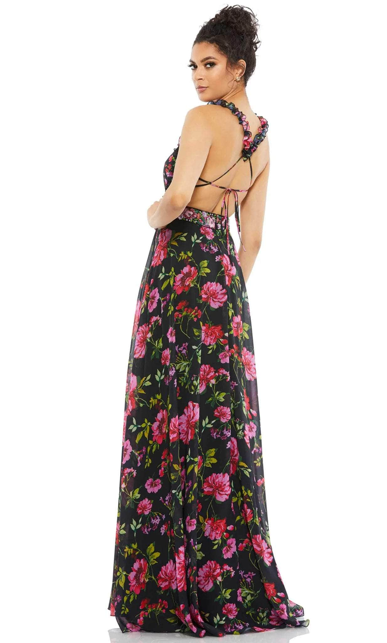 Ieena Duggal 9156 - Floral Dress