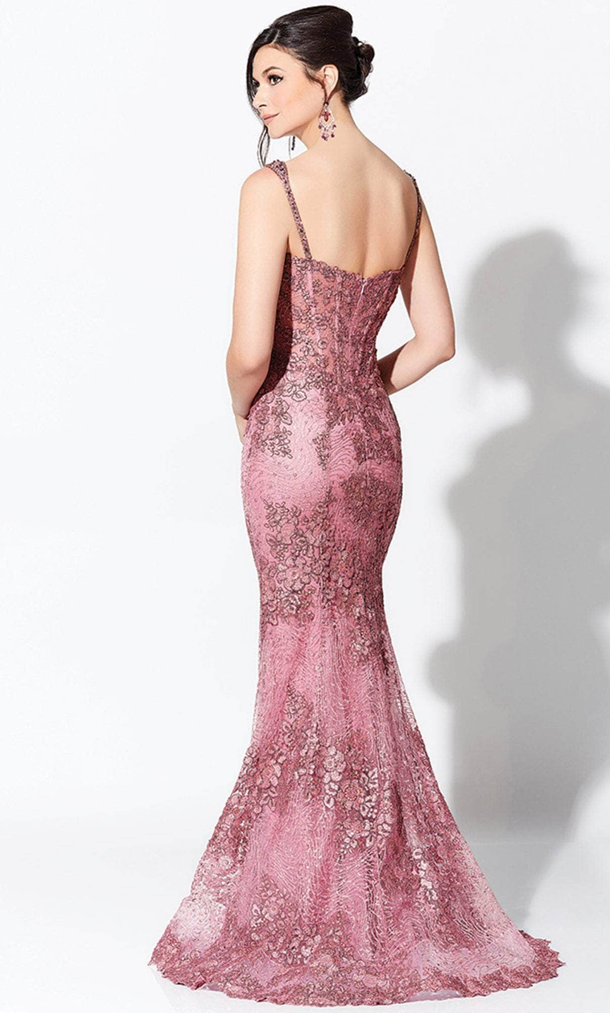Ivonne D 119D41 - All Over Lace Gown