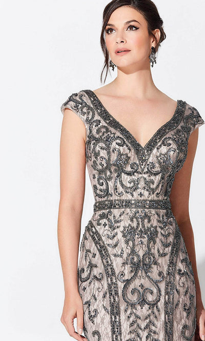 Ivonne D 119D42W - Cap Sleeve Dress