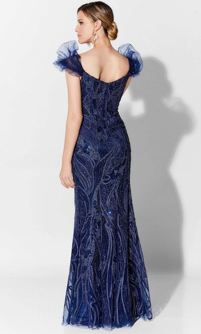 Ivonne D 122D64W - Embroidered Gown