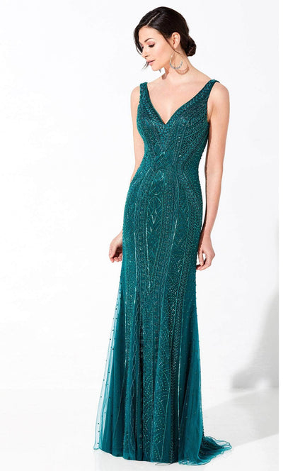 Ivonne D 220D33 - Beaded Gown