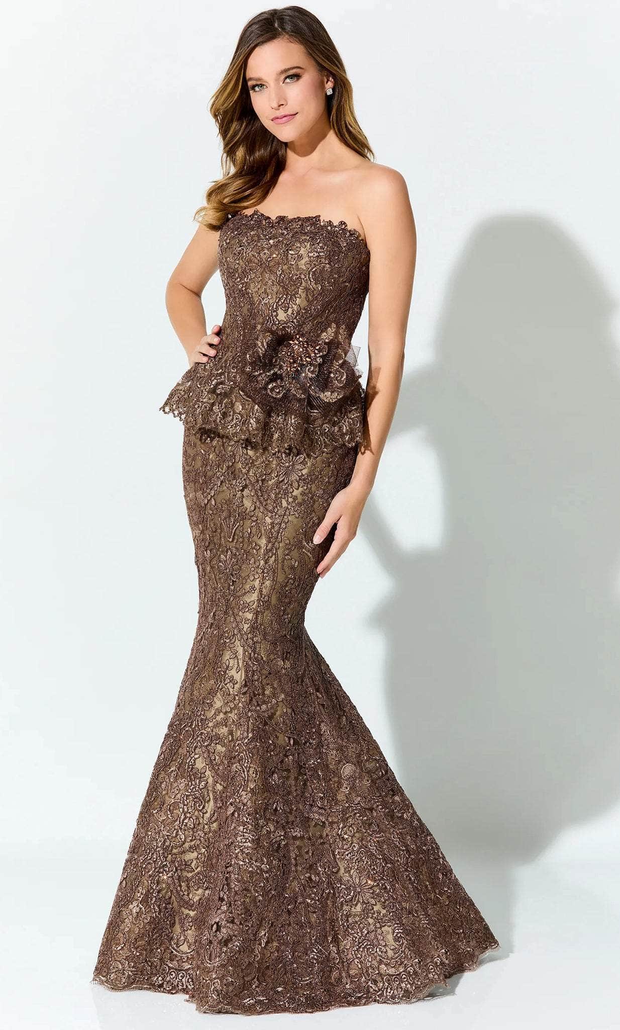 Ivonne D ID921 - Strapless Gown