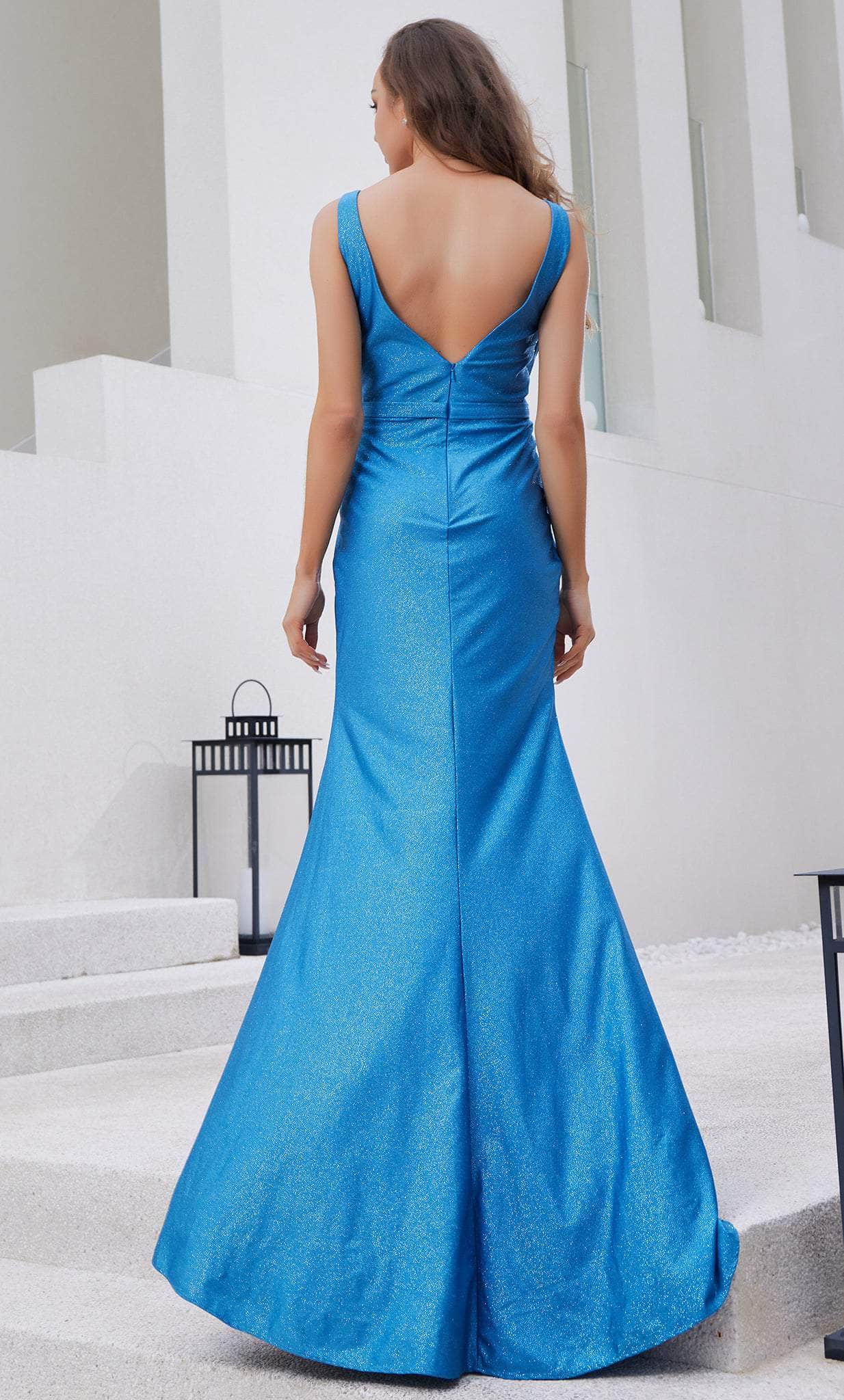 J'Adore Dresses J23006 - Glitter Mermaid Evening Dress Special Occasion Dress