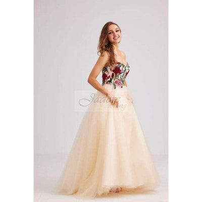 J'Adore Dresses J23030 - Strapless Sweetheart Ballgown Special Occasion Dresses
