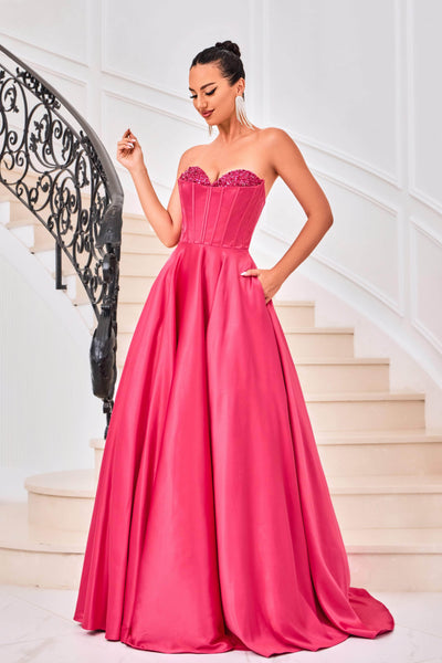 J'Adore Dresses J24006 - Peekaboo Sweetheart Prom Dress Special Occasion Dresses