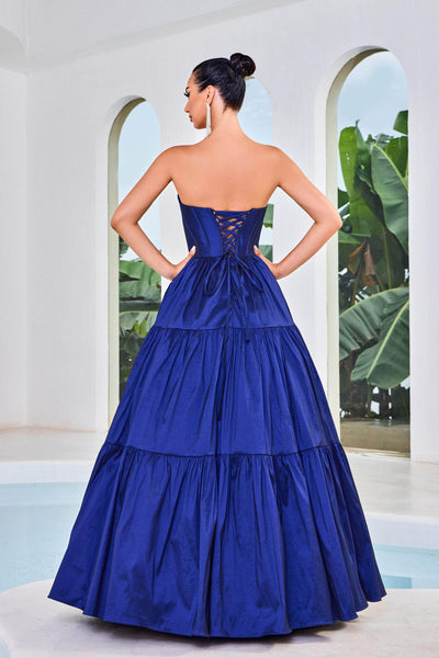 J'Adore Dresses J24011 - A-Line Taffeta Prom Dress Special Occasion Dresses