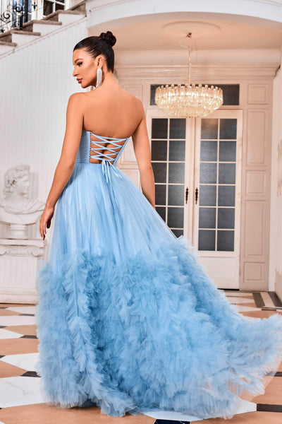 J'Adore Dresses J24012 - Sweetheart Bustier Prom Dress Special Occasion Dresses