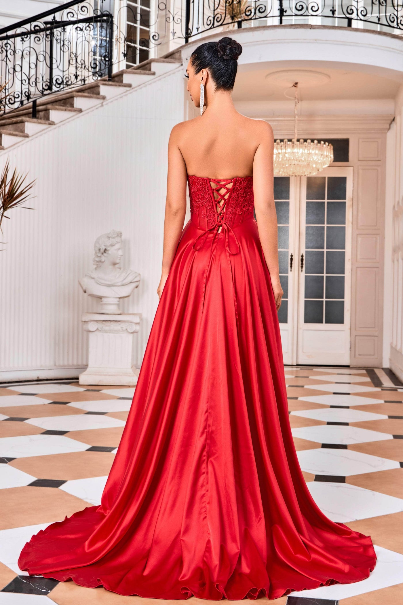 J'Adore Dresses J24015 - Applique A-Line Prom Dress Special Occasion Dresses